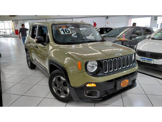 JEEP RENEGADE 1.8 16V FLEX SPORT 4P AUTOMÁTICO JEEP RENEGADE 1.8 16V FLEX SPORT 4P AUTOMÁTICO